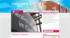 Desktop Screenshot of carolinenhof.com